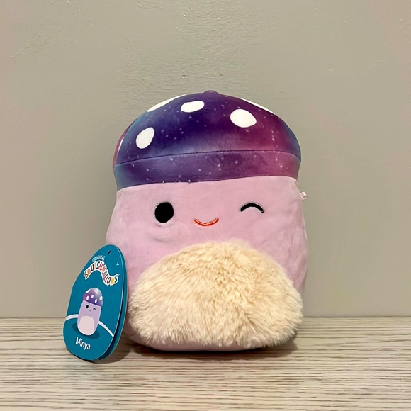 Squishmallows Toys 8 Minya The Mushroom Squishmallow Poshmark